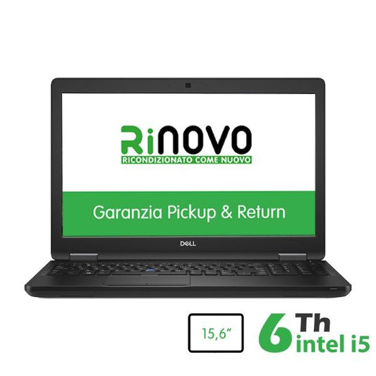 REFURBISHED DELL NB REFURBISHED LATITUDE E5580 I5-6X00U DDR4 16GB SSD 512GB 15.6" W10P