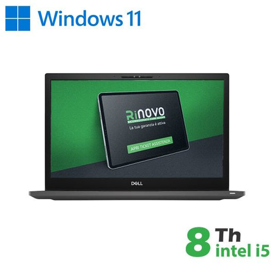 REFURBISHED DELL NB REFURBISHED LATITUDE E7490 I5-8X00U DDR4 16GB SSD 480GB W11P 14 NO DVD 3M BATTERY