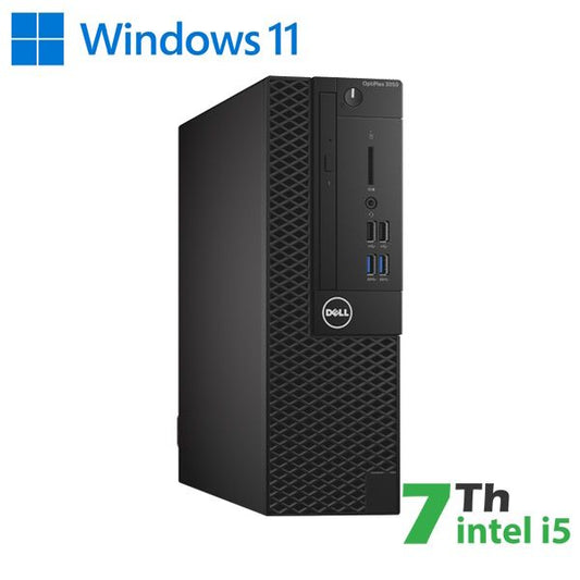 REFURBISHED DELL PC REFURBISHED OPTIPLEX 3050-7050M SFF I5-7X00 DDR 16GB SSD 480GB W11P UPG