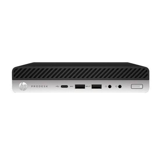RINOVO HP ULTRA MINI PC DM REFURBISHED 600-800 G3 G4400T SODDR4 8GB SSD 256GB W10P NO DVD + NORTON + WEBCAM