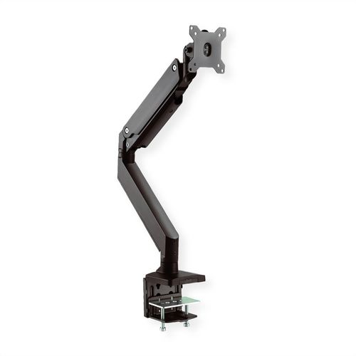 ROLINE SINGLE MONITOR ARM, HEAVY-DUTY, GAS SPRING, 15KG