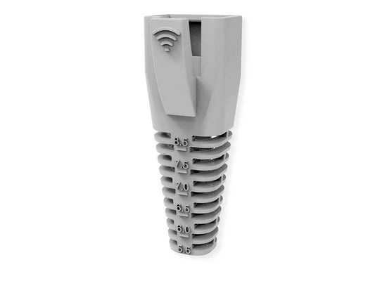ROLINE PROTECTIVE CAP FOR RJ45, CUTTABLE, 10 PIECES, GREY