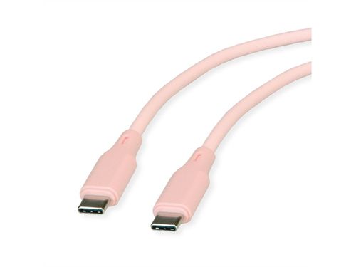 ROLINE COLORFUL USB CABLE, 1M, PINK