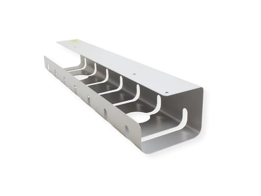 ROLINE UNDER-DESK CABLE COVER ORGANIZER, GREY