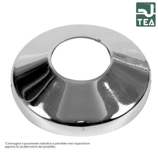 Rosone per sifone in inox Ø 75 int x 32 ext (mm)