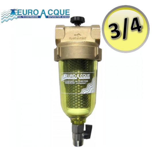 ROTOS BIOS Filtro autopulente a spazzole 3/4'' EUROACQUE