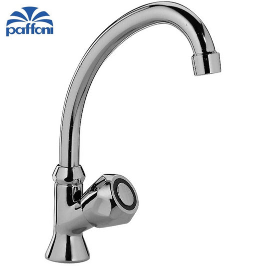 DANUBIO Paffoni Sink Faucet, Cold Only, High Spout, Swivel Spout