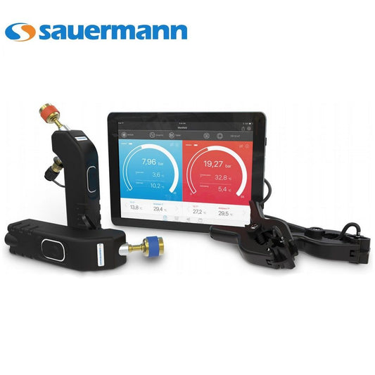 SAUERMANN Si-RM3 - Manifold con sonde P/T smart wireless a due vie