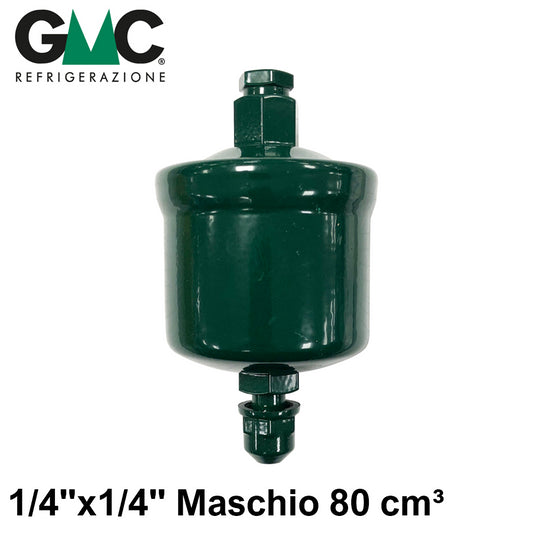SC052MM - Filtro disidratatore GMC 1/4'' x 1/4'' 80 cm³ a setaccio molecolare