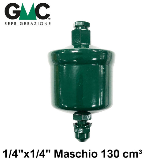 SC082MM - Filtro disidratatore GMC 1/4'' x 1/4'' 130 cm³ a setaccio molecolare