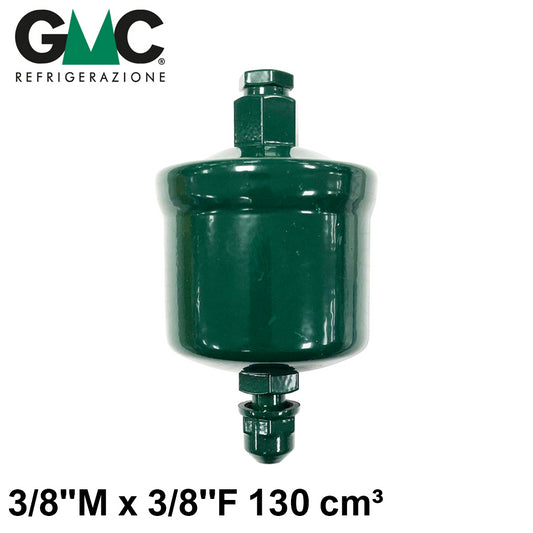 SC083MF - Filtro disidratatore GMC 3/8'' M x 3/8'' F 130 cm³ a setaccio molecolare