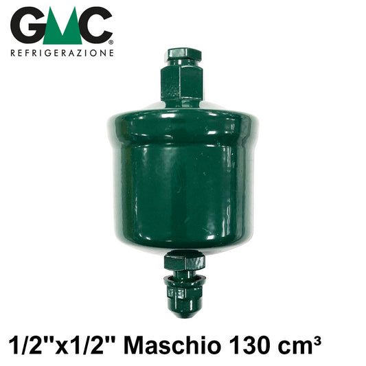 SC084MM - Filtro disidratatore GMC 1/2'' x 1/2'' 130 cm³ a setaccio molecolare