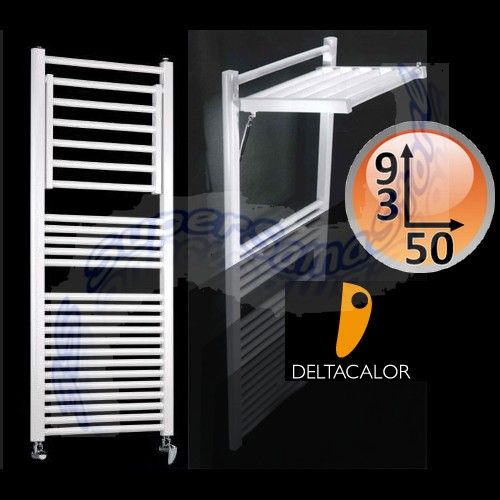 Scaldasalviette termoarredo DINAMIC bianco 93x50 cm