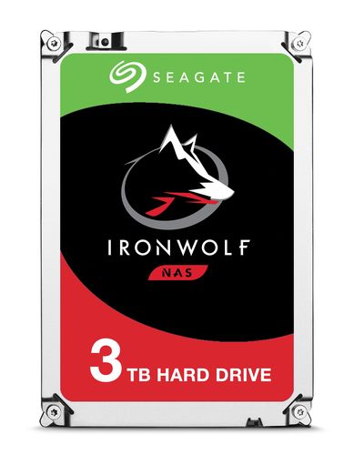 SEAGATE HDD IRONWOLF NAS 3TB 3,5 5900RPM SATA3 64MB CACHE  ** RICONDIZIONATO**