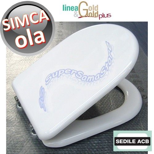 Simca OLA toilet seat and lid - ACB GOLD line