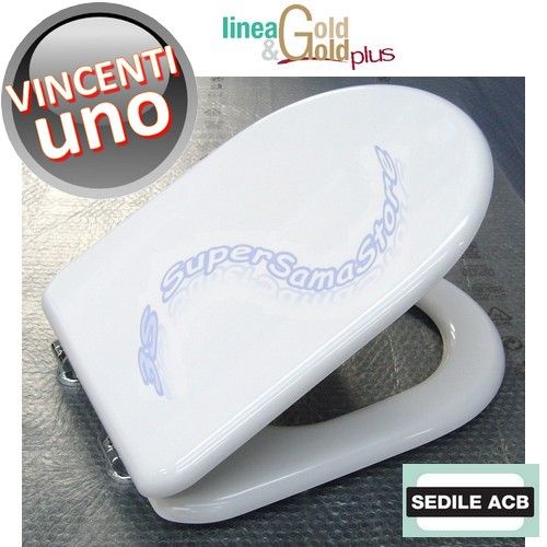 UNO Vincenti toilet seat cover - ACB GOLD line