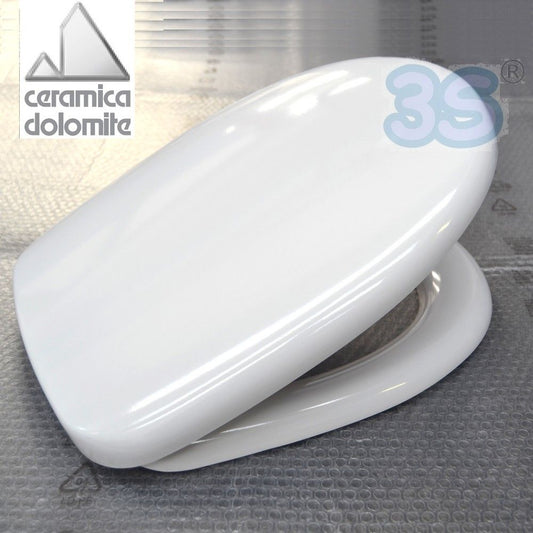 Sedile originale per wc GARDA Ceramica Dolomite in termoindurente avvolgente J104100