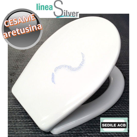 ARETUSINA CESAME toilet seat in thermosetting - ACB Ercos