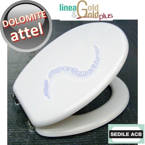 ATTEL Ceramica Dolomite toilet seat - ACB brand, GOLD line