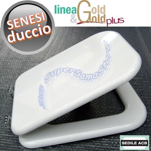 DUCCIO Senesi toilet seat - ACB brand GOLD line