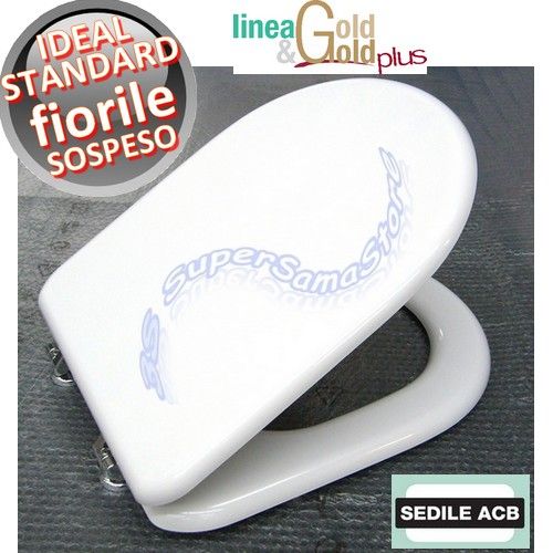 Ideal Standard FIORILE wall-hung toilet seat - ACB brand, GOLD line