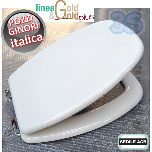 ITALICA toilet seat by Pozzi Ginori - ACB Ercos Gold line