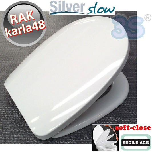 KARLA 48 Rak Soft Close Toilet Seat - ACB Ercos