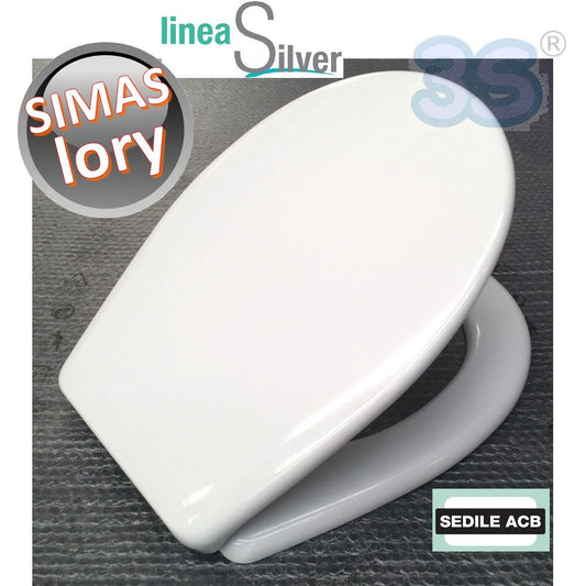 LORY Simas toilet seat in thermosetting - ACB Ercos