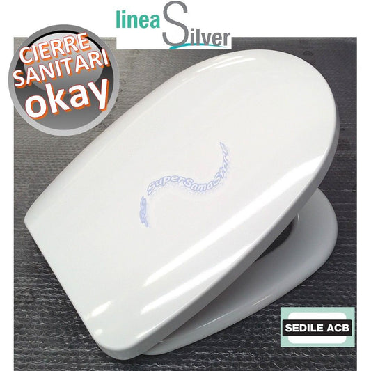 OKAY Toilet Seat Cierre Sanitari in Thermosetting - ACB Ercos