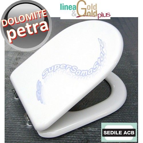 PETRA toilet seat by Dolomite Ceramics - ACB brand, GOLD line