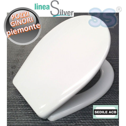 PIEMONTE Pozzi Ginori thermoset toilet seat - ACB Ercos
