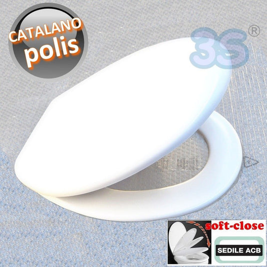 POLIS Catalano Soft Close Thermoset Toilet Seat - ACB Ercos