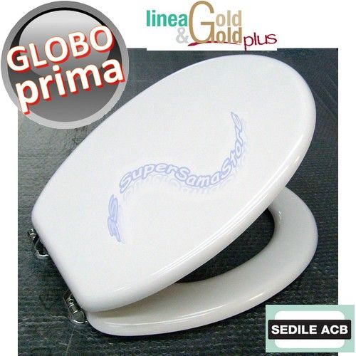 PRIMA Ceramica Globo toilet seat - ACB brand, GOLD line