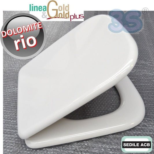 RIO Ceramica Dolomite Toilet Seat - ACB Ercos Gold Line