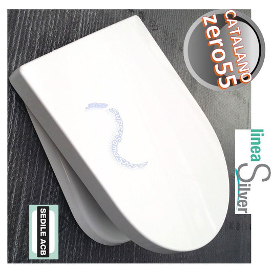 Catalano ZERO 55 thermosetting wraparound toilet seat - ACB Ercos