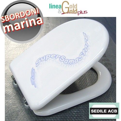 Sbordoni MARINA toilet seat and lid - ACB GOLD line