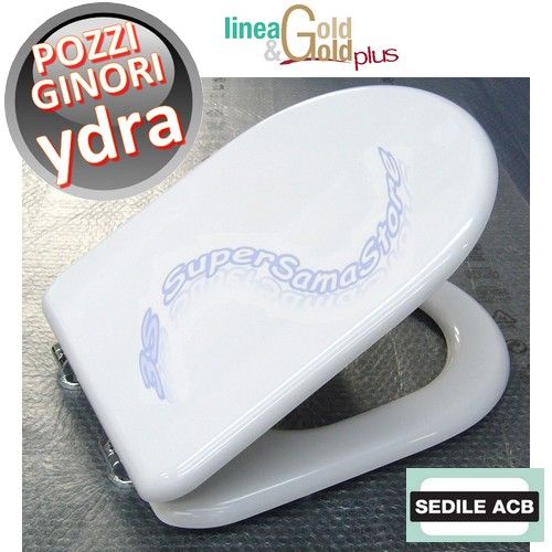 Pozzi Ginori YDRA toilet seat - ACB GOLD line