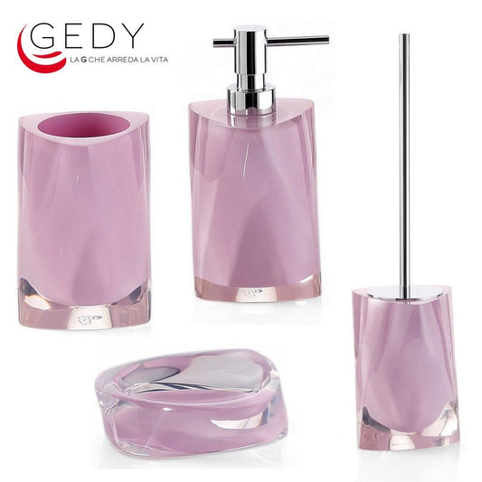 Complete set of 4 pieces TWIST Gedy in lilac color