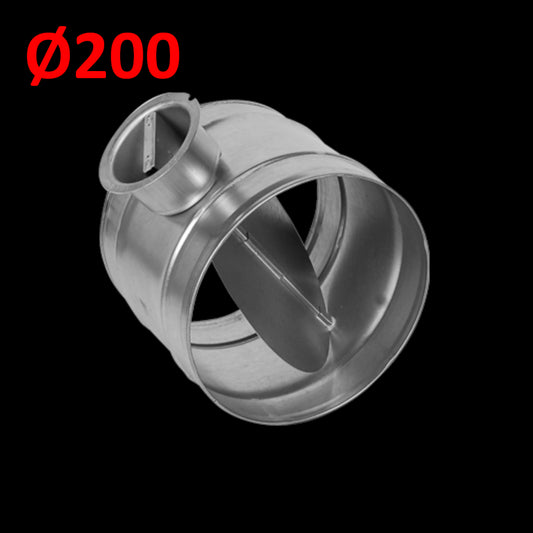 CLDF/T Ø 200 mm circular airtight damper