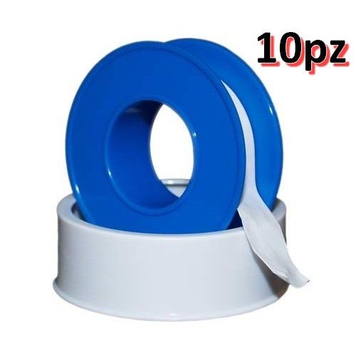 Set of 10 rolls, 12 m each - Teflon for threads and hydraulic joints