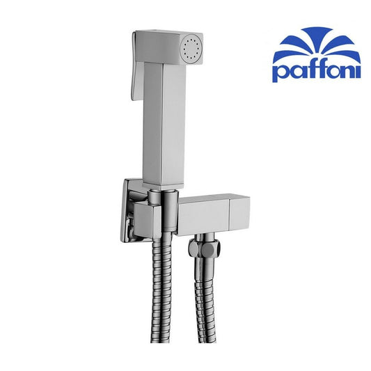 TWEET SQUARE square bidet set - hydrobrush with square shower head