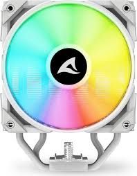 SHARKOON DISSIPATORE AD ARIA 1X 120MM ARGB PWM FAN, 4X COPPER PIPES, DIRECT TOUCH, TDP 220W, EFFETTO