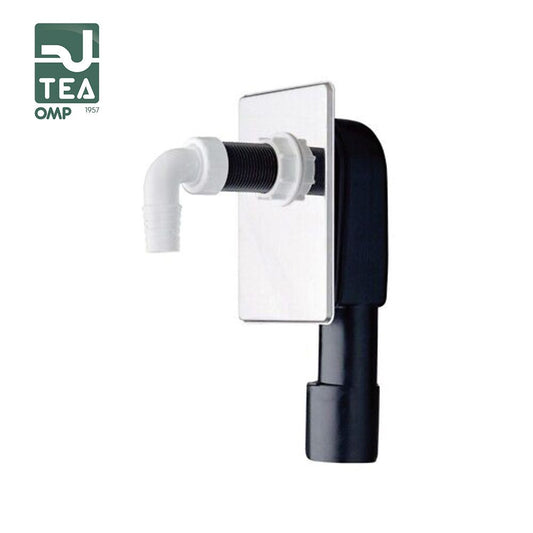 Siphon for built-in washing machine dishwasher