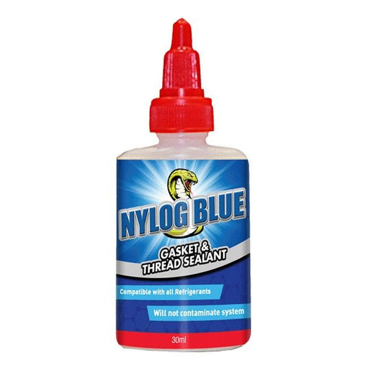 Sigillante elastico lubrificante NYLOG BLUE per cartelle e raccordi gas refrigerante