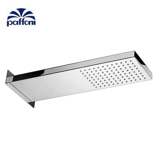 Paffoni FREE rectangular metal shower head 50x16 cm - ZSOF098CR