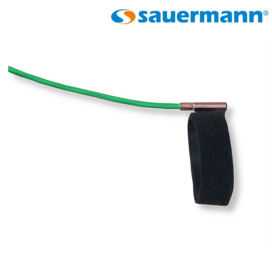 SONDA A TERMOCOPPIA K CLASSE 1 DA 1,5 M MISURA DA -20 A +90°C. CON VELCRO PER TUBI MAX 100 MM
