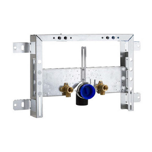 Wall-hung bidet support bracket with fittings - EASYFIX