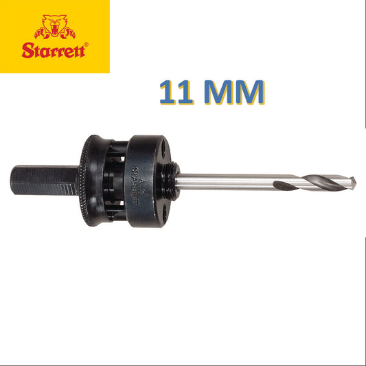 STARRET ALBERO PER SEGA A TAZZA CON PUNTA PILOTA 6,35 MM 1/4'' - GAMBO ESAGONALE 11 MM
