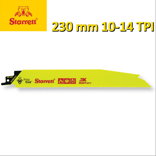 STARRETT SEGHETTO A GATTUCCIO KING CUT DEM PER SEGA ALTERNATIVA 5PZ. PER TAGLIO DI METALLO 230 MM 10-14 TPI