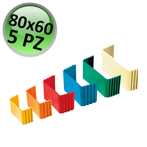 FAST BLOCK 80x60 mm locking support - 5 PCS